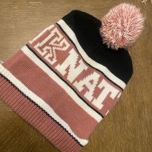 Pink toboggan
